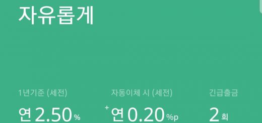 카카오뱅크 26주 적금 신청